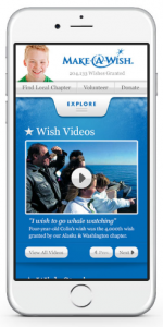 wish.org mobile website